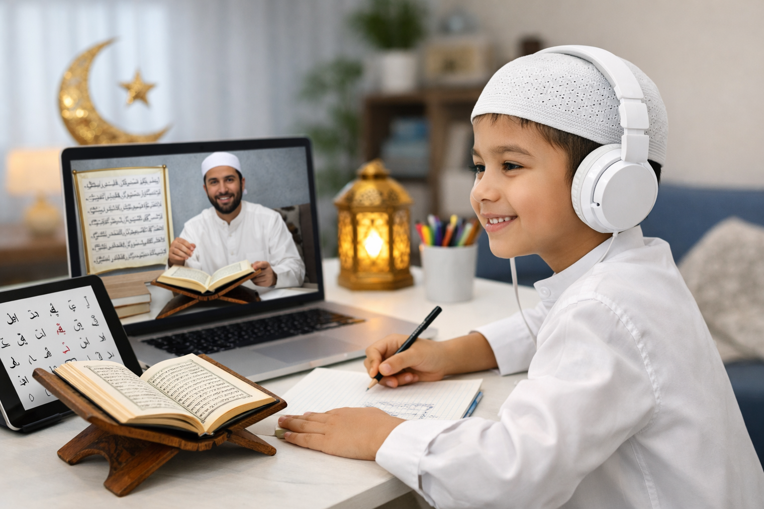 Kid learning online